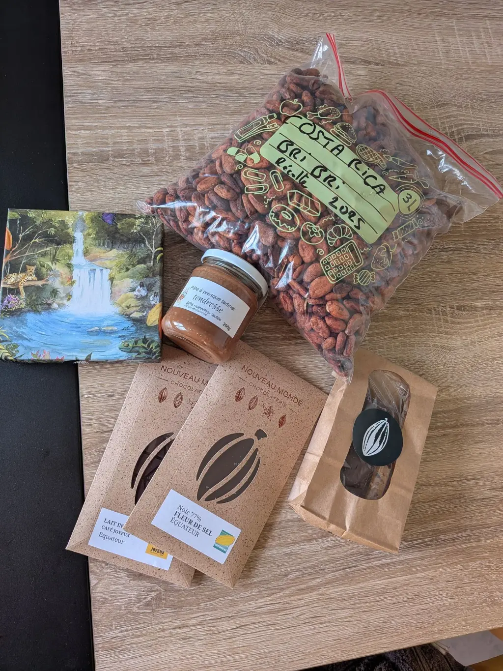 Courses de la Chocolaterie Du Nouveau Monde