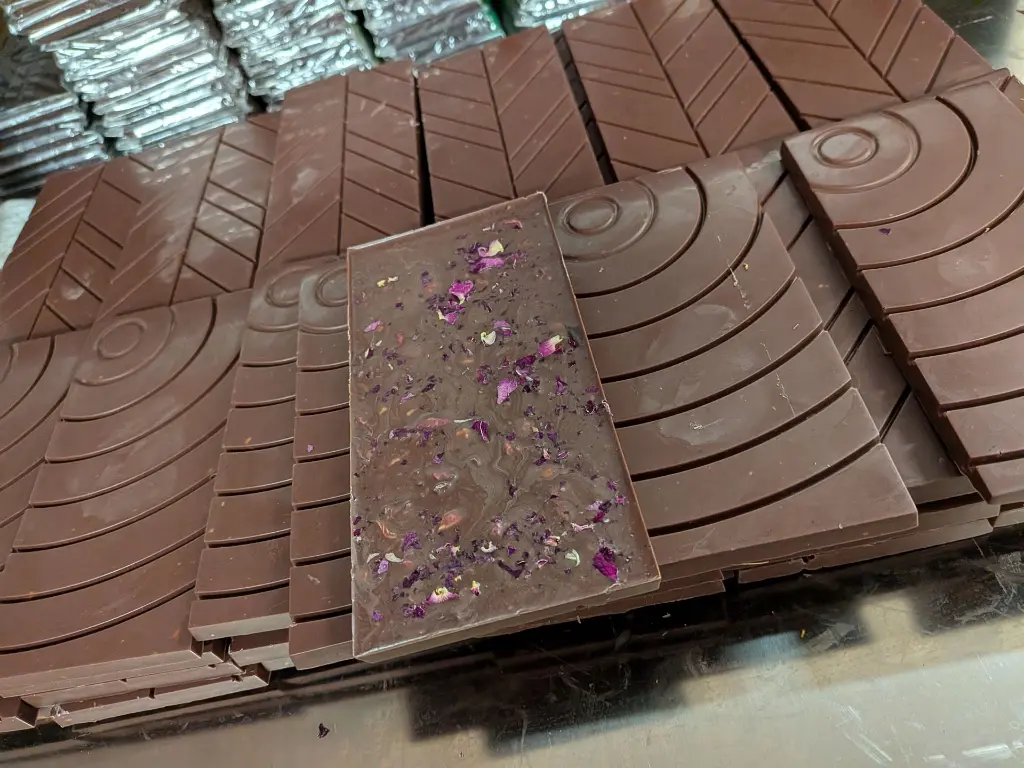 Tablettes à la rose