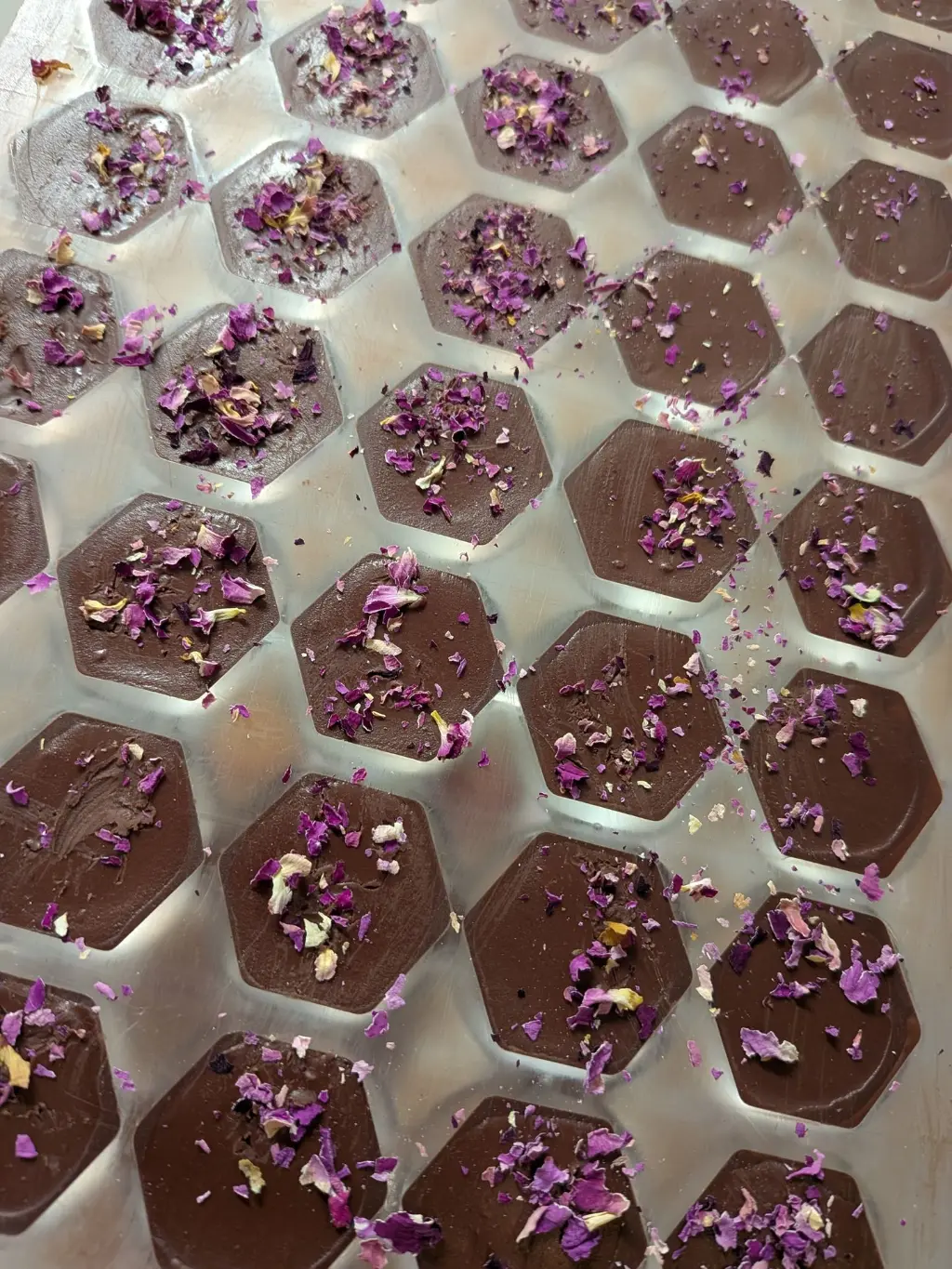 Pralines à la rose