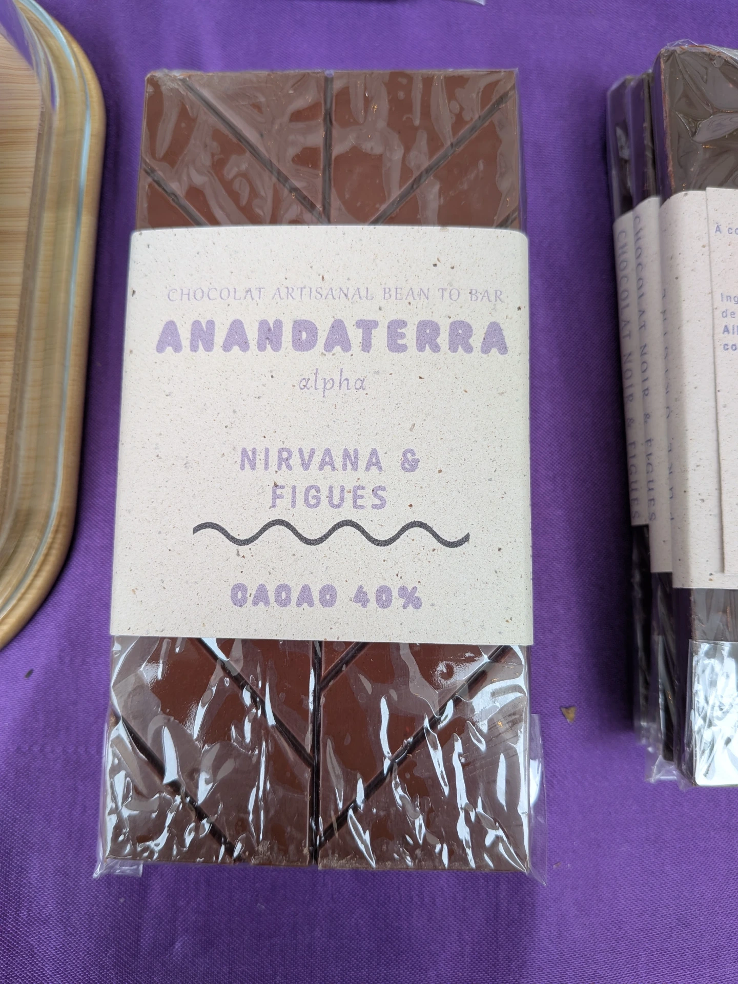 Nirvana + Figues - cacao 40%