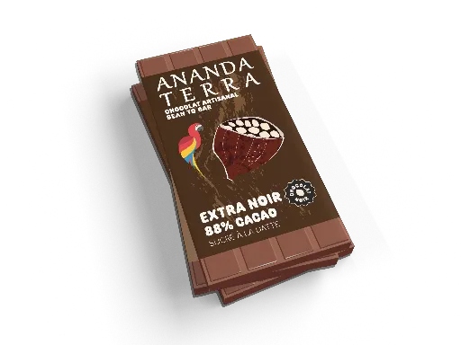 Extra-noir - cacao 88% 