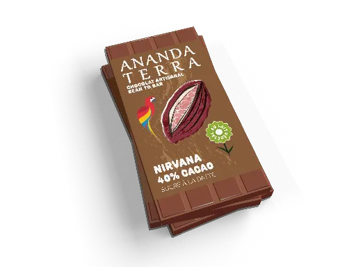 Nirvana - cacao 41% 